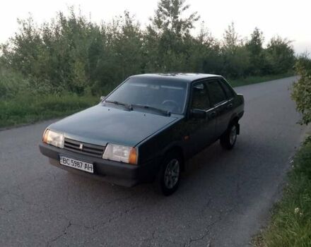 Зеленый ВАЗ 21099, объемом двигателя 1.5 л и пробегом 160 тыс. км за 2000 $, фото 9 на Automoto.ua