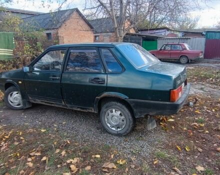 ВАЗ 21099 2005 в Виннице на Automoto.ua Зеленый ВАЗ 21099, объемом двигателя 1.5 л и пробегом 200 тыс. км за 650 $, фото 2 на Automoto.ua