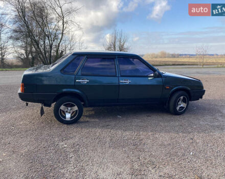 Зеленый ВАЗ 21099, объемом двигателя 1.5 л и пробегом 300 тыс. км за 2100 $, фото 8 на Automoto.ua