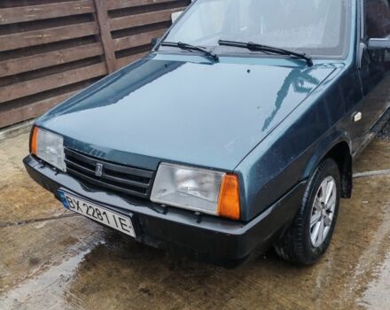 Зеленый ВАЗ 21099, объемом двигателя 1.5 л и пробегом 100 тыс. км за 1200 $, фото 1 на Automoto.ua