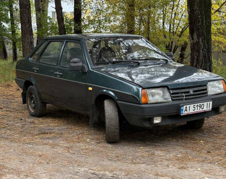 ВАЗ 21099 2005 в Бахмаче на Automoto.ua Зеленый ВАЗ 21099, объемом двигателя 1.6 л и пробегом 298 тыс. км за 1232 $, фото 1 на Automoto.ua
