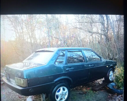 Зеленый ВАЗ 21099, объемом двигателя 1.5 л и пробегом 180 тыс. км за 1500 $, фото 1 на Automoto.ua