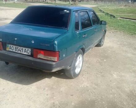 Зеленый ВАЗ 21099, объемом двигателя 1.5 л и пробегом 232 тыс. км за 750 $, фото 6 на Automoto.ua