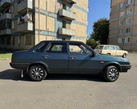 Зеленый ВАЗ 21099, объемом двигателя 1.5 л и пробегом 250 тыс. км за 1350 $, фото 6 на Automoto.ua