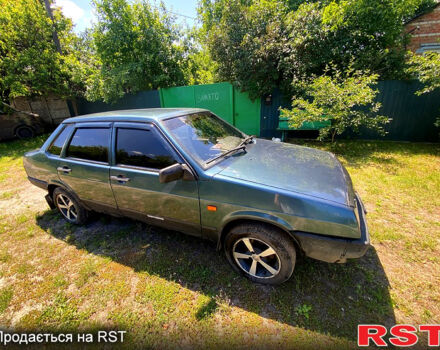 Зелений ВАЗ 21099, об'ємом двигуна 1.5 л та пробігом 169 тис. км за 1650 $, фото 1 на Automoto.ua