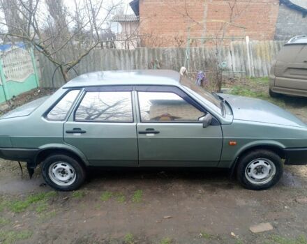 Зелений ВАЗ 21099, об'ємом двигуна 1.5 л та пробігом 287 тис. км за 1850 $, фото 4 на Automoto.ua