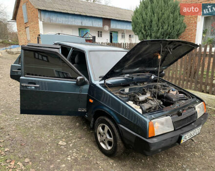 Зеленый ВАЗ 21099, объемом двигателя 1.6 л и пробегом 155 тыс. км за 1950 $, фото 21 на Automoto.ua