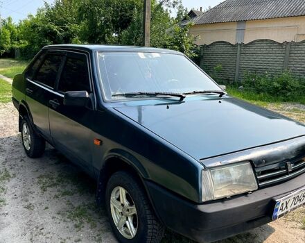 Зеленый ВАЗ 21099, объемом двигателя 1.5 л и пробегом 200 тыс. км за 1699 $, фото 2 на Automoto.ua