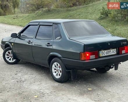 Зелений ВАЗ 21099, об'ємом двигуна 1.5 л та пробігом 160 тис. км за 1650 $, фото 18 на Automoto.ua