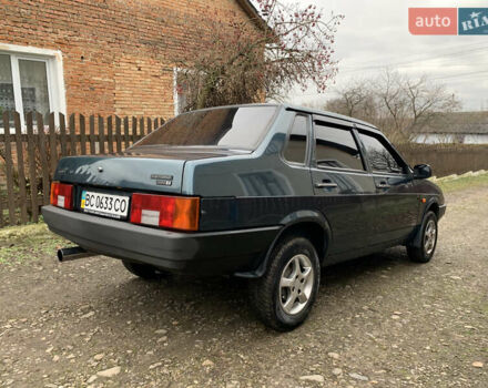 Зеленый ВАЗ 21099, объемом двигателя 1.6 л и пробегом 155 тыс. км за 1950 $, фото 7 на Automoto.ua