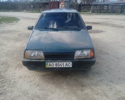 Зеленый ВАЗ 21099, объемом двигателя 1.5 л и пробегом 232 тыс. км за 750 $, фото 4 на Automoto.ua