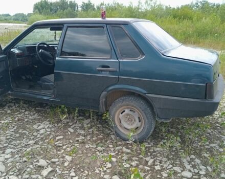 Зеленый ВАЗ 21099, объемом двигателя 5 л и пробегом 105 тыс. км за 1350 $, фото 2 на Automoto.ua