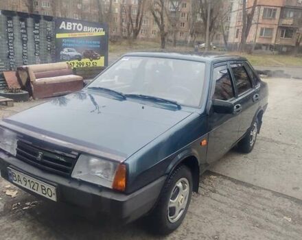 Зеленый ВАЗ 21099, объемом двигателя 1.5 л и пробегом 79 тыс. км за 2300 $, фото 6 на Automoto.ua