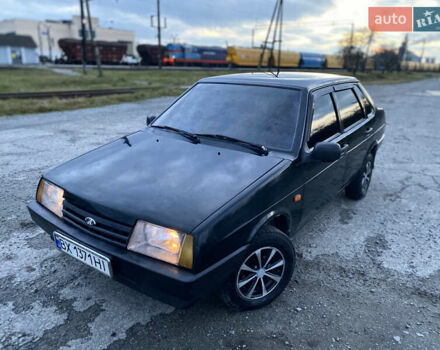 Зеленый ВАЗ 21099, объемом двигателя 1.5 л и пробегом 200 тыс. км за 1499 $, фото 6 на Automoto.ua