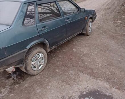 Зелений ВАЗ 21099, об'ємом двигуна 1.5 л та пробігом 194 тис. км за 2200 $, фото 4 на Automoto.ua