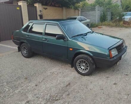 Зеленый ВАЗ 21099, объемом двигателя 1.5 л и пробегом 120 тыс. км за 2700 $, фото 1 на Automoto.ua
