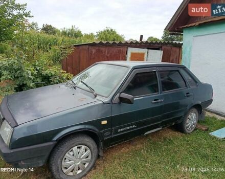 Зеленый ВАЗ 21099, объемом двигателя 1.5 л и пробегом 250 тыс. км за 1000 $, фото 7 на Automoto.ua