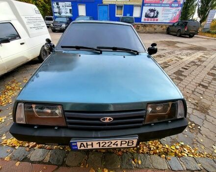 ВАЗ 21099 2005 в Краматорске на Automoto.ua Зеленый ВАЗ 21099, объемом двигателя 1.5 л и пробегом 230 тыс. км за 2000 $, фото 1 на Automoto.ua