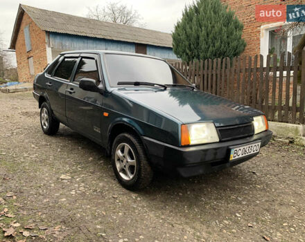 Зелений ВАЗ 21099, об'ємом двигуна 1.6 л та пробігом 155 тис. км за 1850 $, фото 1 на Automoto.ua