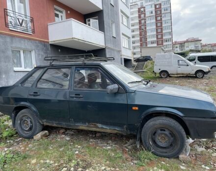 Зеленый ВАЗ 21099, объемом двигателя 1.5 л и пробегом 500 тыс. км за 608 $, фото 2 на Automoto.ua