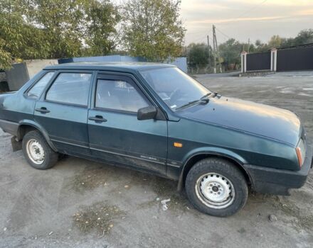 Зелений ВАЗ 21099, об'ємом двигуна 1.5 л та пробігом 278 тис. км за 912 $, фото 1 на Automoto.ua