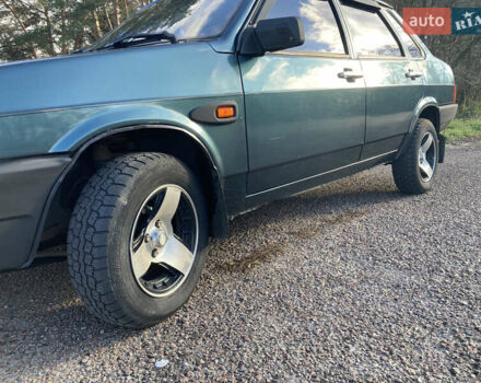 Зеленый ВАЗ 21099, объемом двигателя 1.5 л и пробегом 300 тыс. км за 2100 $, фото 18 на Automoto.ua