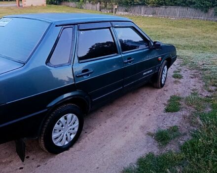 Зеленый ВАЗ 21099, объемом двигателя 1.5 л и пробегом 159 тыс. км за 2100 $, фото 9 на Automoto.ua