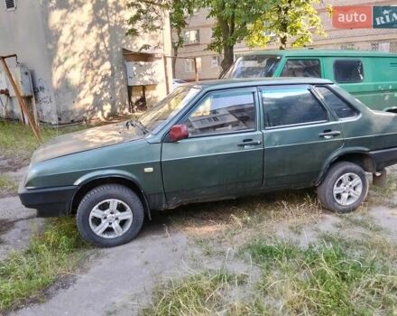 Зеленый ВАЗ 21099, объемом двигателя 1.6 л и пробегом 150 тыс. км за 1300 $, фото 8 на Automoto.ua