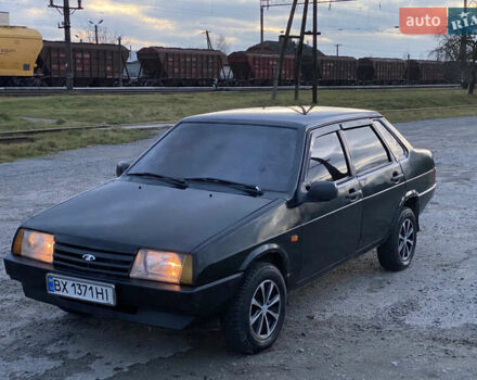 Зеленый ВАЗ 21099, объемом двигателя 1.5 л и пробегом 200 тыс. км за 1499 $, фото 12 на Automoto.ua