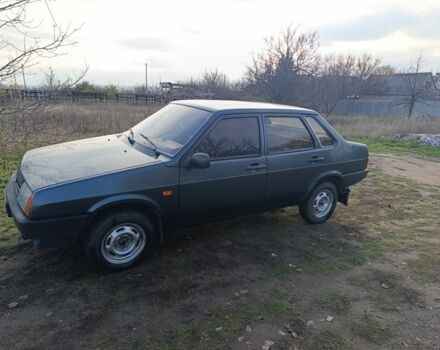 Зелений ВАЗ 21099, об'ємом двигуна 1.5 л та пробігом 258 тис. км за 1650 $, фото 1 на Automoto.ua