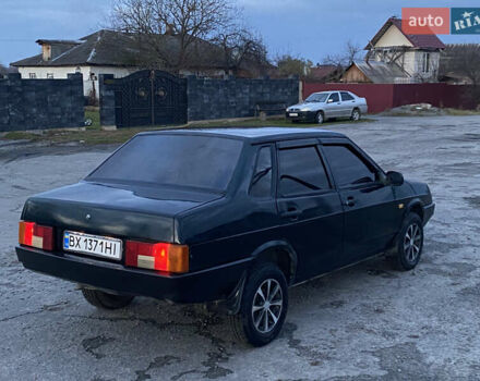 Зеленый ВАЗ 21099, объемом двигателя 1.5 л и пробегом 200 тыс. км за 1499 $, фото 15 на Automoto.ua