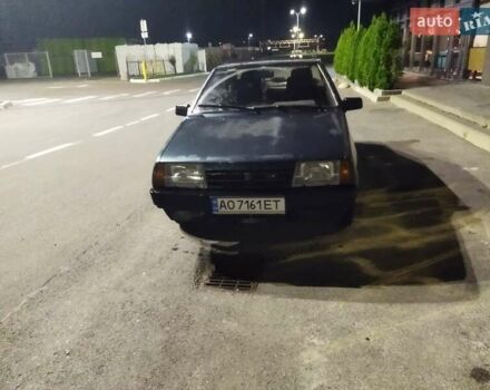 Зеленый ВАЗ 21099, объемом двигателя 1.5 л и пробегом 160 тыс. км за 1500 $, фото 2 на Automoto.ua