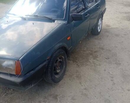 Зеленый ВАЗ 21099, объемом двигателя 1.5 л и пробегом 232 тыс. км за 750 $, фото 3 на Automoto.ua