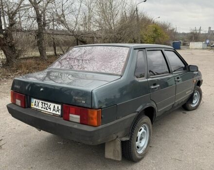 Зелений ВАЗ 21099, об'ємом двигуна 1.5 л та пробігом 185 тис. км за 1250 $, фото 5 на Automoto.ua