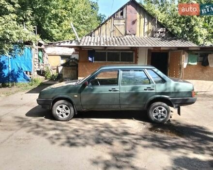 Зеленый ВАЗ 21099, объемом двигателя 1.6 л и пробегом 150 тыс. км за 1300 $, фото 2 на Automoto.ua