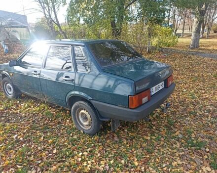 ВАЗ 21099 2005 в Белой Церкве на Automoto.ua Зеленый ВАЗ 21099, объемом двигателя 1.5 л и пробегом 1 тыс. км за 1650 $, фото 10 на Automoto.ua