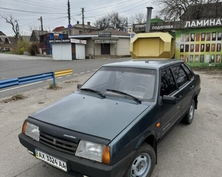 Зелений ВАЗ 21099, об'ємом двигуна 1.5 л та пробігом 185 тис. км за 1250 $, фото 3 на Automoto.ua