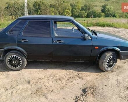 Зелений ВАЗ 21099, об'ємом двигуна 1.5 л та пробігом 161 тис. км за 1000 $, фото 6 на Automoto.ua