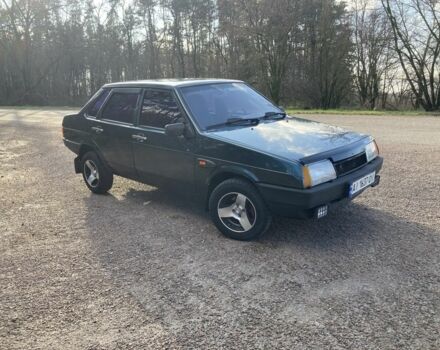 Зеленый ВАЗ 21099, объемом двигателя 1.5 л и пробегом 300 тыс. км за 2100 $, фото 8 на Automoto.ua