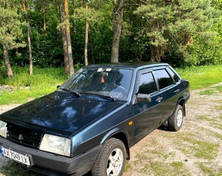 Зеленый ВАЗ 21099, объемом двигателя 1.5 л и пробегом 200 тыс. км за 1699 $, фото 4 на Automoto.ua