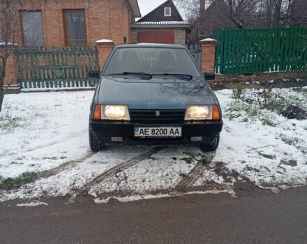 Зеленый ВАЗ 21099, объемом двигателя 1.5 л и пробегом 100 тыс. км за 1350 $, фото 3 на Automoto.ua