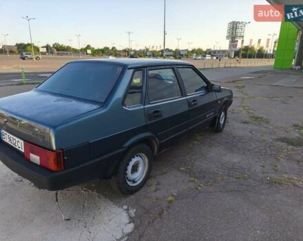 Зеленый ВАЗ 21099, объемом двигателя 1.5 л и пробегом 90 тыс. км за 1850 $, фото 5 на Automoto.ua