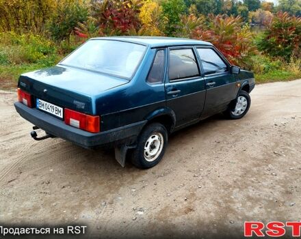 Зеленый ВАЗ 21099, объемом двигателя 1.5 л и пробегом 240 тыс. км за 800 $, фото 3 на Automoto.ua