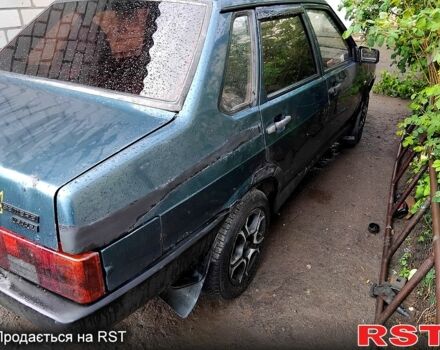 Зелений ВАЗ 21099, об'ємом двигуна 1.5 л та пробігом 245 тис. км за 1100 $, фото 4 на Automoto.ua