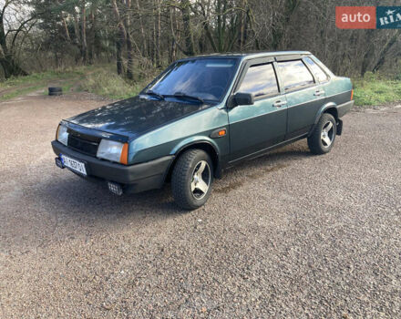 Зеленый ВАЗ 21099, объемом двигателя 1.5 л и пробегом 300 тыс. км за 2100 $, фото 11 на Automoto.ua