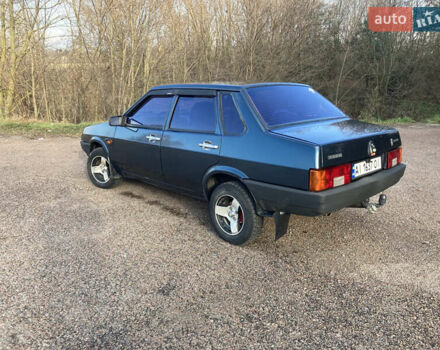 Зеленый ВАЗ 21099, объемом двигателя 1.5 л и пробегом 300 тыс. км за 2100 $, фото 13 на Automoto.ua