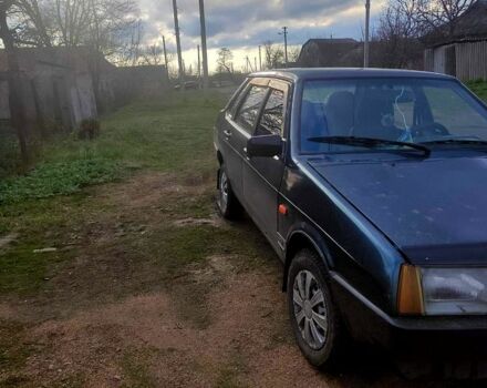 Зеленый ВАЗ 21099, объемом двигателя 1.5 л и пробегом 200 тыс. км за 1450 $, фото 3 на Automoto.ua
