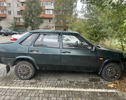 Зелений ВАЗ 21099, об'ємом двигуна 10 л та пробігом 200 тис. км за 845 $, фото 3 на Automoto.ua