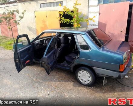 Зеленый ВАЗ 21099, объемом двигателя 1.5 л и пробегом 139 тыс. км за 1800 $, фото 1 на Automoto.ua