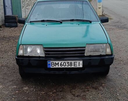 Зелений ВАЗ 21099, об'ємом двигуна 1.5 л та пробігом 208 тис. км за 1350 $, фото 1 на Automoto.ua